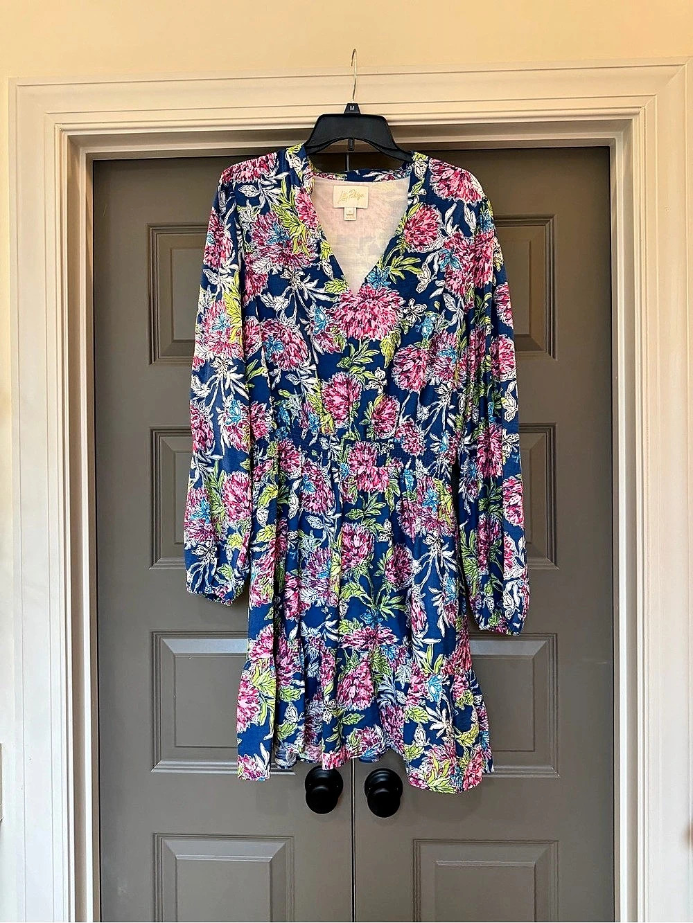 Lilly Pulitzer Floral Mini Dress Size 16